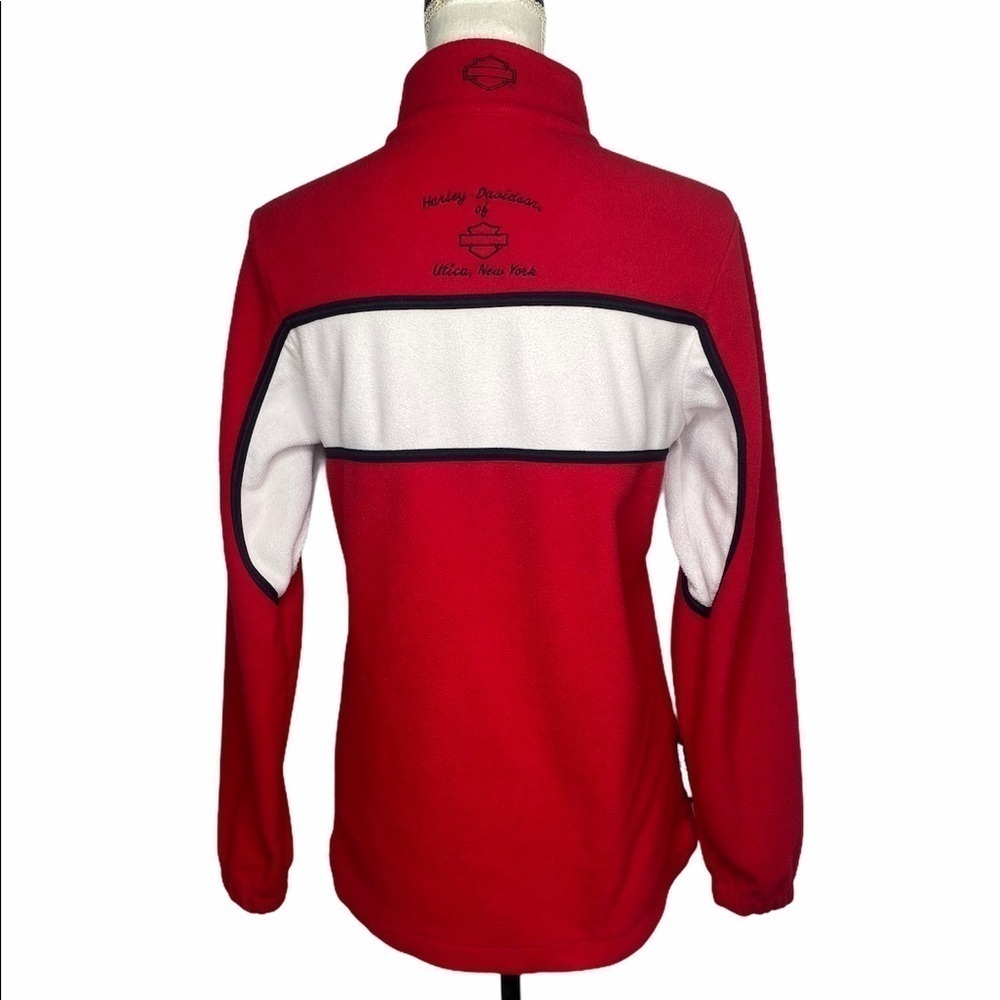 HARLEY-DAVIDSON Quarter Zip Long Sleeve PullOver - Picture 2 of 11